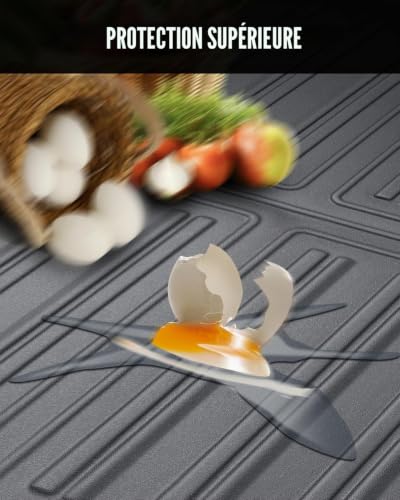 CDEFG Compatible with Toyota Yaris Cross/Hybrid 2021-2024 2025 Car Boot Mat, Anti-Slip Cargo Floor Protection Tray Scratch Resistant Car Tray Yaris Cross Accessories