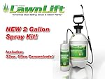 Lawnlift Grass Paint Kit (Includes Professional 2 Gallon Sprayer & 32oz. Ultra Concentrated Grass Paint Bottle= 2.75 Gallons Usable Product and covers up to 1,000 square feet.
