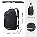 N NEVO RHINO Travel Bookbag Hiking Backpack, 25L Nylon Lightweight Breathable Water Resistant Laptop Backpack, Multipurpose Casual Computer Backpack,College Student Recreation Outdoor Sports Daypacks