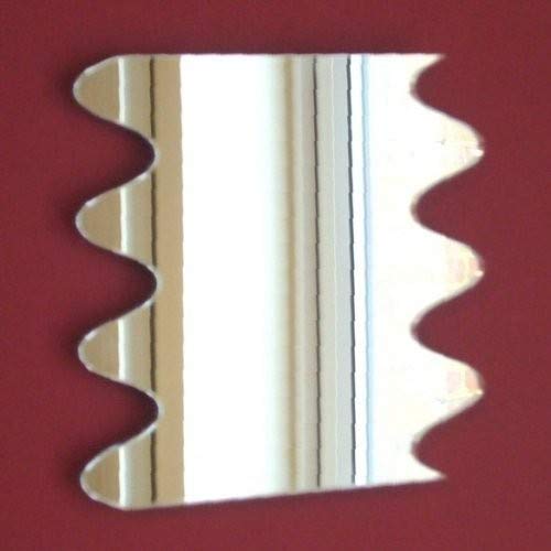 Sendmeamirror Wave Mirror 40cm x 40cm