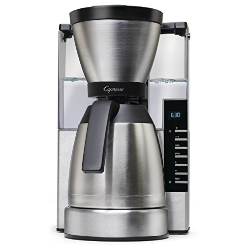 Capresso MT900 10 Cup Rapid Brew Coffee Maker with Stainless Steel Carafe