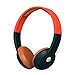 Skullcandy Uproar Wireless On-Ear Bluetooth Headphone, Explore Evergreen Orange and Cream