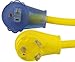 Conntek 14340 30Amp RV to 15/20Amp Pigtail Adapter,Yellow & Blue