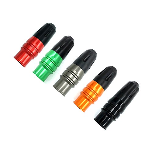 Heinmo Motorcycle CNC Crash Pads protector for Kawasaki Ninja 250 Ninja 300 Z800 (Black) - Thumbnail 4