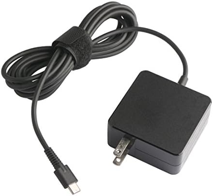 65W USB-C AC Charger Compatible with HP 860209-850 863469-001 1HE07AA 1HE07AA#ABA TPN-CA06 TPN-DA07 TPN-LA06 X7W50AA#ABA Pavilion 12-b000na 12-b000nc 12-b000nf Pavilion x2 12-b000 Spectre 12-c000nf
