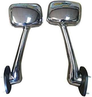 FREIGHTLINER CASCADIA HOOD MIRROR SET (BOTH SIDES) ALL CHROME