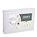 HOMFY Queen Premium Hypoallergenic Waterproof Mattress Protector, Deep Pocket Fitted Sheet (18