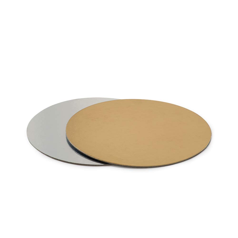 DECORA 0932506 COUPLED DOILIES GOLD/SILVERØ30CM, Carta, Gold/Silver