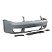 Compatible with Volkswagen VW 99 00 01 02 03 04 05 Golf MK4 IV GTI Replacement for Front Bumper Cover R32 Style Conversion Body Kit Gray 1999 2000 2001 2002 2003 2004 2005 Brand] EAX