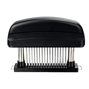 Happy Fox | Meat Tenderizer Needle，48 -pin Stainless Steel Sharp Blade, Used for Professional Kitchen Tender Meat Tools