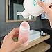 Travel Bottles,Leakproof Silicone Travel Containers,3oz TSA Approved Refillable Travel Size Toiletries Bottles for Shampoo Lotion Soap (Color C)