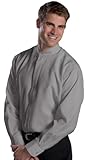 Edwards Garment Men's Long Sleeve Banded Collar Comfort Pocket Shirt