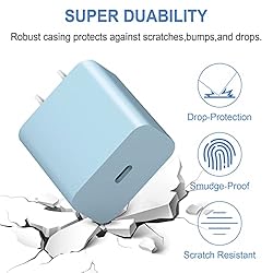 2-Pack USB C Wall Charger iPhone Charger Block Wall