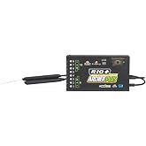 FrSky Archer Plus R10+ Receiver &ndash; 10 Configurable Ports Dual Detachable Antennas Access &amp; D16 Compatible Enhanced Anti-RF Interference Black Box &amp; Telemetry SBUS/FBUS Support