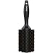 Xtava 44mm Natural Double Bristle Hair Brush - Volumizing and Detangling Blow Dryer Round Brush with Soft Boar Bristle - Professional Blow Drying Hair Brushes for Women with Fine Thick or Curly Hair