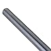Linear Rod Rail Bearing, Ideaker 12mm x 500mm Silver Bearing Steel Cylinder Linear Rail Linear Shaft Optical Axis Rust-Proof