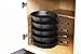Miriga Life Heavy Duty Pot & Pan Organizer Rack Holder - Best for Kitchen and Cabinet Storage of Pots Pans Lids - Great for Cast Iron - No Assembly Required - Black