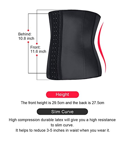 SHAPERX-Donna-Corsetto-Latice-Elastico-Waist-Trainer-Dimagrante-Bustino-Shaper-Perdita-di-Peso