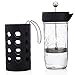 Mason Jar French Press | 6 cup (24oz) | Tea & Coffee Maker | Black | by Simple Life Cycle