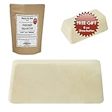 Premium African Shea Butter - 1.5 lbs Shea Unrefined – Organic Double-Filtered Raw Shea Butter Ideal for Moisturizing DIY Beauty Products – Creamy Ivory Shea Butter Melts for Silky Soft Skin