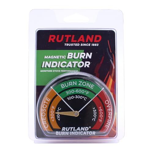 Rutland Products 701-6 Magnetischer Brennanzeiger, Rot