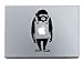 Banksy Monkey Chimp Laptop Decal Mac Apple Skin Sticker (4.25