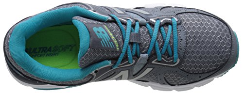 Running Shoe, Grey/Silver/Sea Glass 
