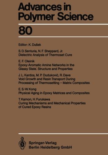 Epoxy Resins and Composites IV (Advances in Polymer Science)