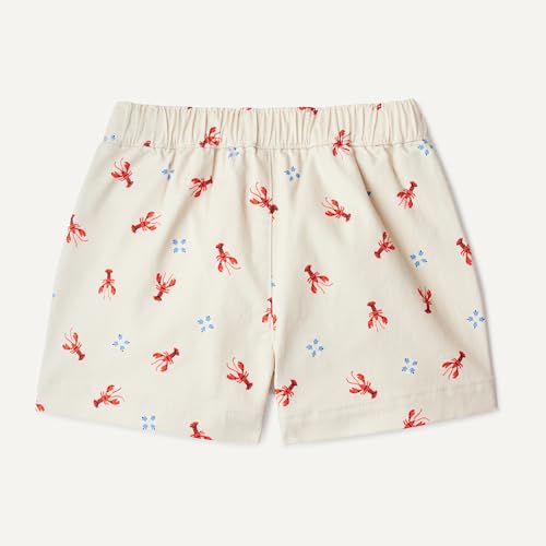 Amazon Essentials x Sofia Grainge Unisex Baby Cotton Twill Slip On Shorts