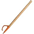 OAOLOWF 58" Log Peavy - Cant Hook - Peavey Point - 58" Heavy Logging Tool Log Roller Tool Hard Wood Handle - Retractable 16 Inch Opening Felling Log Roller Tool