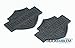 2 NEW MATTE AND GLOSS BLACK FORD F150 F250 F350 HARLEY DAVIDSON EMBLEMS PAIR SET