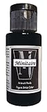 Badger Air-Brush Company, 2 Ounce Bottle Minitaire Airbrush  Ready, Water Based Acrylic Paint, Raven Black .