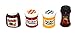 Gracefulvara 4pcs Kitchen Food Jam Coffee Condiment Random for 1:12 Dollhouse Miniature