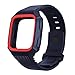 Feuy Fitbit versa bands,Soft TPU Protection Silicone Surrounded Sports Strap Wristband for Fitbit Versa Smart Fitness Watch Accessories Bracelet,Have protective Case cover function Band For Women men.