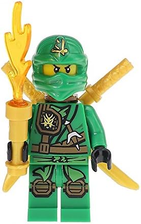 Lloyd Ninja Minifigure Building Block Toy - Compatible Mini Action Figure - Interchangeable Building Kit by Hatber Toys