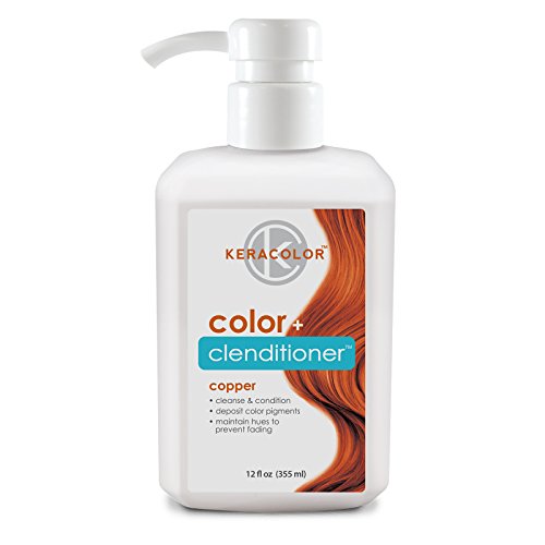 Keracolor Color Plus Clenditioner, Copper, 12 Fluid Ounce
