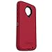 OTTERBOX Defender Series Case for Motorola Moto Z Force Droid Edition - Retail Packaging - Regal (Tempest Blue/Flame RED)