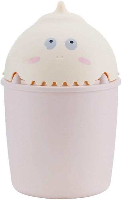 MJSM Bote de Basura para el Dormitorio Creativa Bote de Basura del