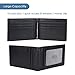 Onstro RFID Blocking Slim Wallet for Men Money Clip Bifold, Black, Size Small