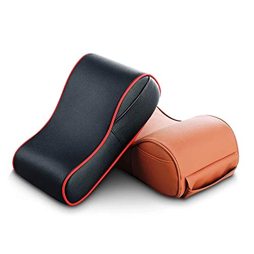 Universal Auto Center Console Armrest Pillow Cover Pad, Memory Foam Car Armrest Cushion Protector With Phone Holder Storage Bag Seat Box Waterproof for Most Vehicle SUV Truck (Black) - Thumbnail 4