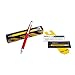 Monteverde USA 9-in-1 Tool Ballpoint Pen in Red – Multifunctional Pen with Stylus, Screwdrivers, Level, and Ruler – Exclusive Collection, Great Gift for Engineers