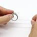 Ring Size Adjuster, Set of 12 with Jewelry Polishing Cloth, 3 Sizes (1.2mm/2mm/3mm) for Any Rings, Perfect for Loose Rings (12 PC)