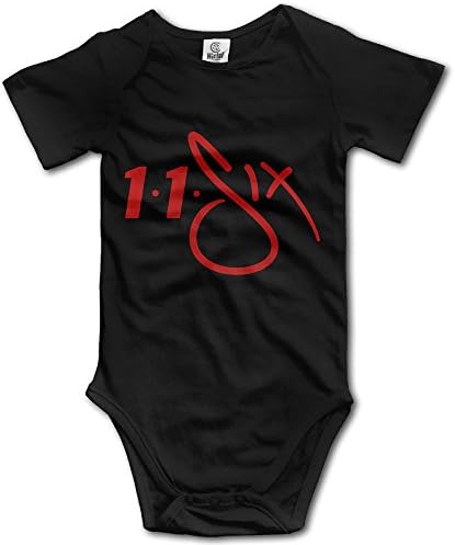 116 Clique Christian Rock Logo Short Sleeve Bodysuits For Baby Unisex