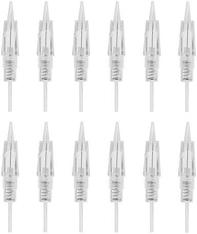 Mix Size Disposable Tattoo Rotary Micro-needle Permanent Makeup Needles Eyebrow Eyeliner Lip Needles (1P/3P/5P/3F/5F each 10pcs)