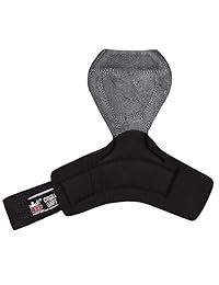 2018 Cobra Grips Flex Modelo Guantes de levantamiento de pesas, correas resistentes, ganchos alternativos de levantamiento de potencia, mejor para Deadlifts con soporte acolchado para muñequera, culturismo