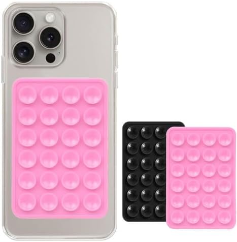 Zuooiec 2 Pack Silicone Suction Phone Case, Double Sided Suction Cup, Silicone Suction Adhesive Phone Case Suitable for Hands Free Mirror Shower Bathroom, Selfies and VideosBlack+Pink price in UAE | Amazon UAE | Zuooiec 2 Pack Silicone Suction Phone Case, Double Sided Suction Cup, Silicone Suction Adhesive Phone Case Suitable for Hands Free Mirror Shower Bathroom, Selfies and VideosBlack+Pink price in UAE | Amazon UAE |