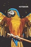 Macaw - Parrot Notebook |: Inspirational Idea Journal by The Coffiend