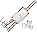 TOTALFLOW 314633 14 Inch Muffler 09-18 1500 Direct Fit Exhaust 2009-2018 Dodge Ram 1500-409 Stainless Steel