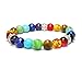 WATOP Bracelets Black Lava Healing Balance- Beads Men/Woemn Reiki Buddha Prayer Natural Stone Yoga Bracelet (as pic (6))