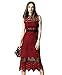 Tuliplazza Women Zigzag Tunic Sheath Cocktail Prom Party Gowns Midi Lace Dress